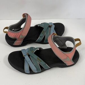 TEVA WOMEN TIRRA LIGHT EARTH MULTI STRAPPY SPORTS SANDALS